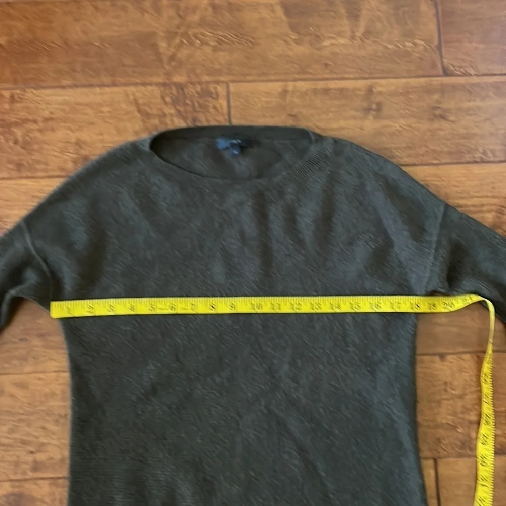 J Crew Wool Blend Ribbed Oversize Boat Neck Sweater